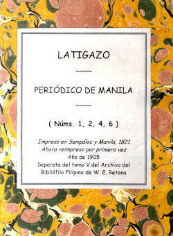 MaLatigazo, periódico de ManIla (Madrid, 1905).