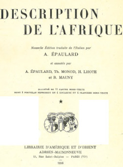 Portada de la reinpresión del libro en francés