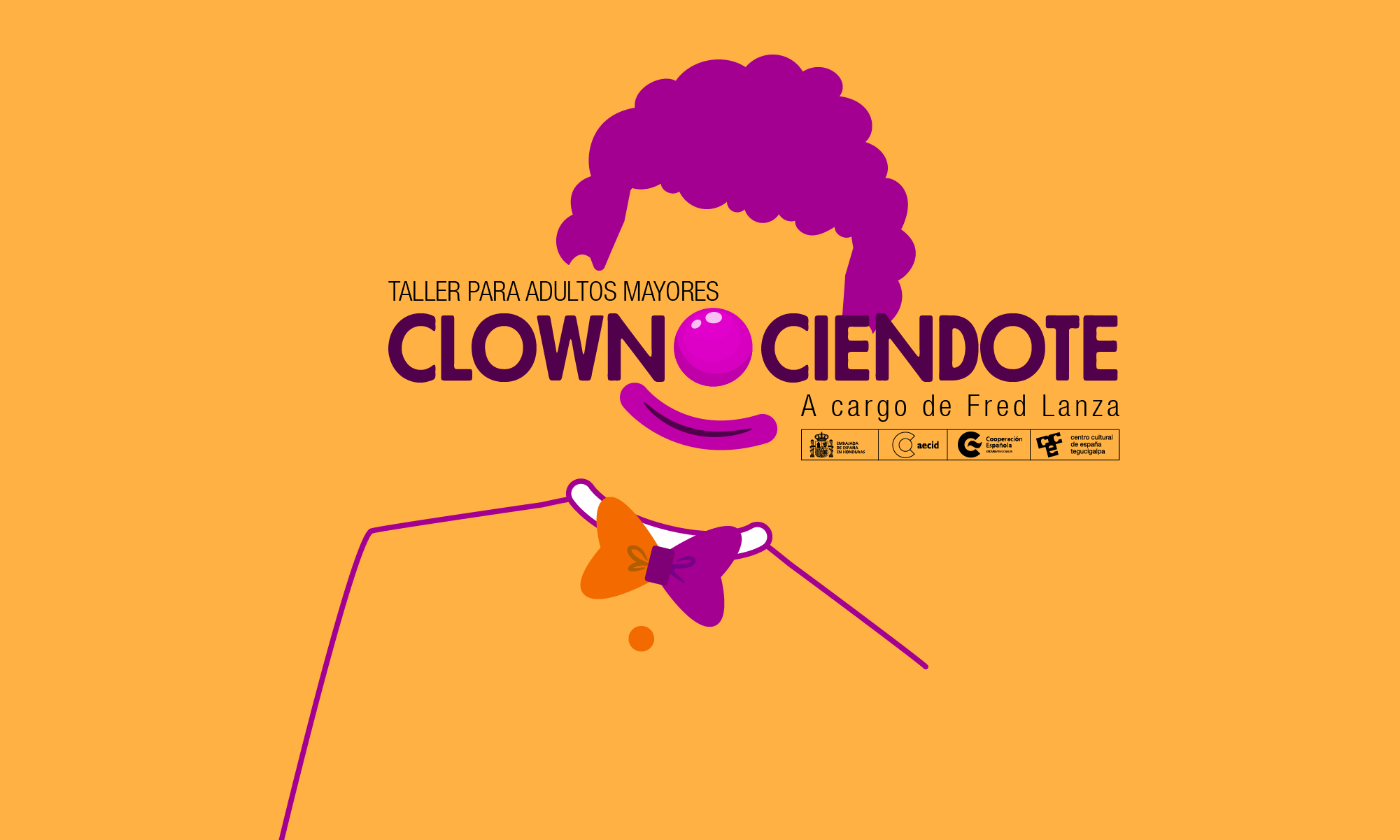 Clownociendote Explorando la nariz roja