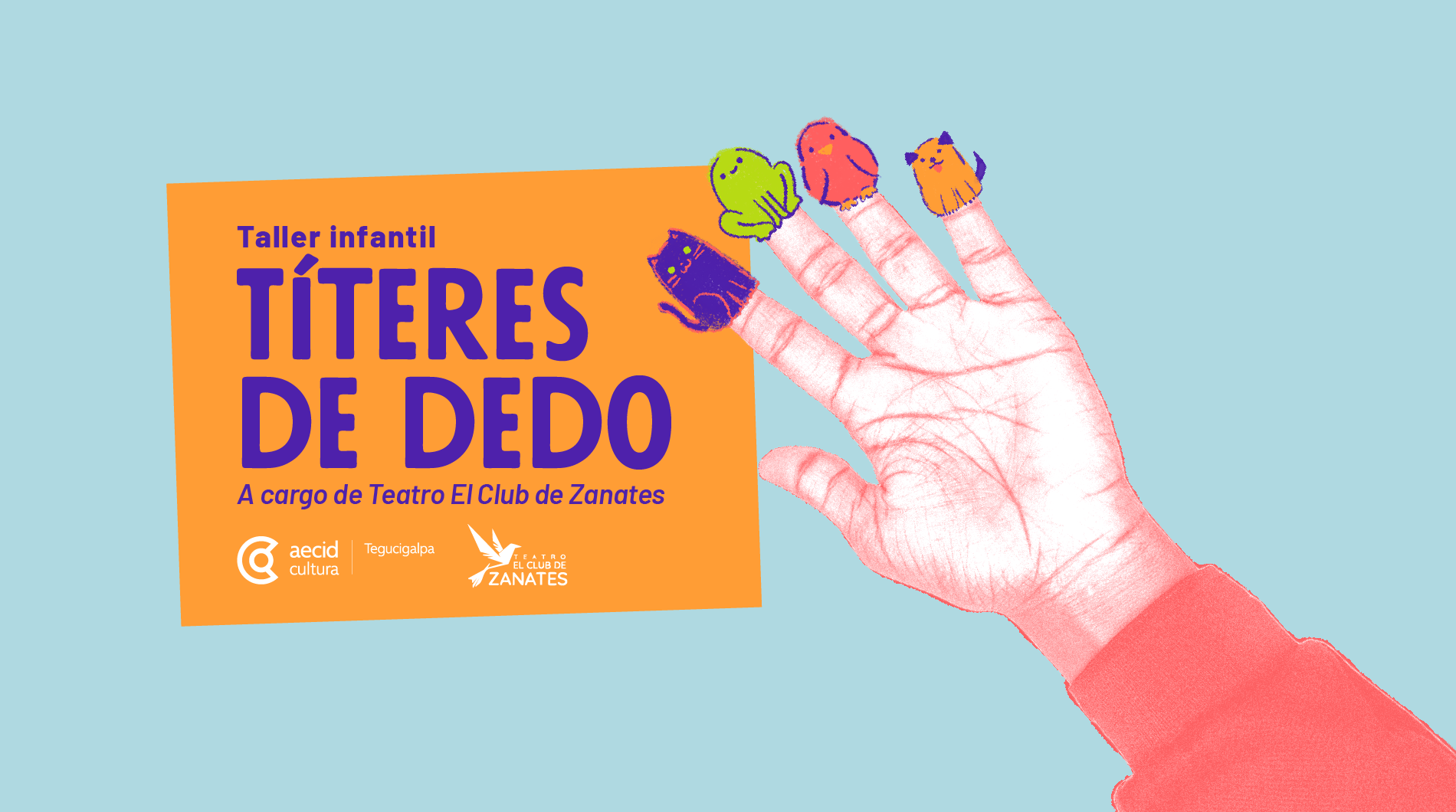 Taller infantil Títeres de dedo