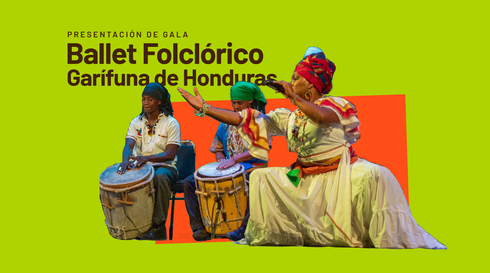 Presentación de gala del Ballet Folclórico Garífuna de Honduras