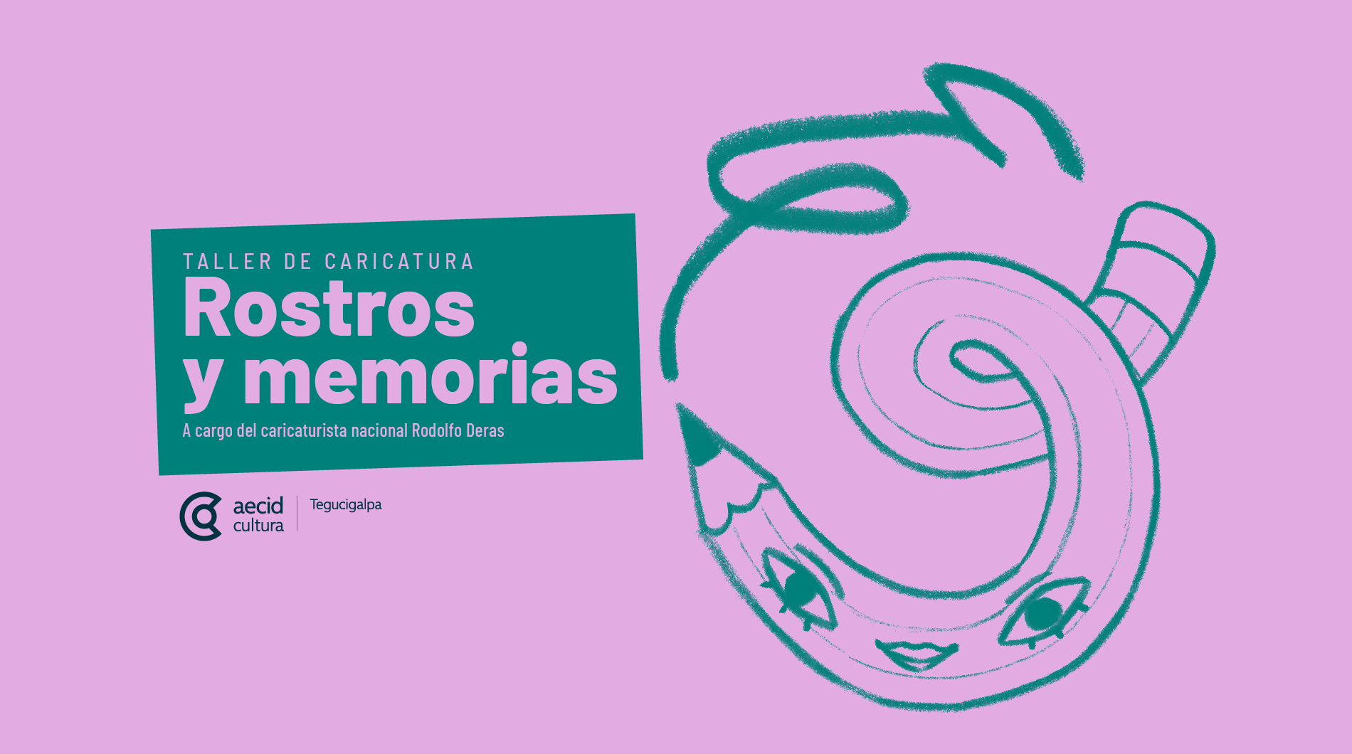 Taller de caricatura: Rostros y memorias
