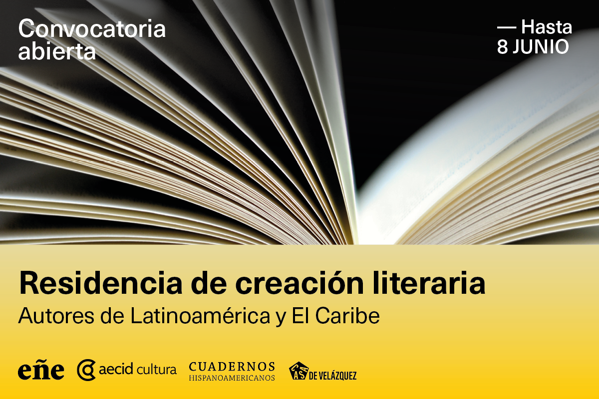 Festival Eñe y Casa de Velázquez lanzan la cuarta convocatoria de Residencia de Creación Literaria