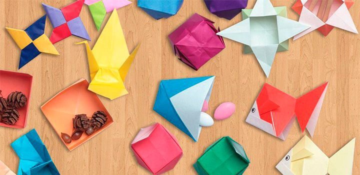 Joyera con papiroflexia