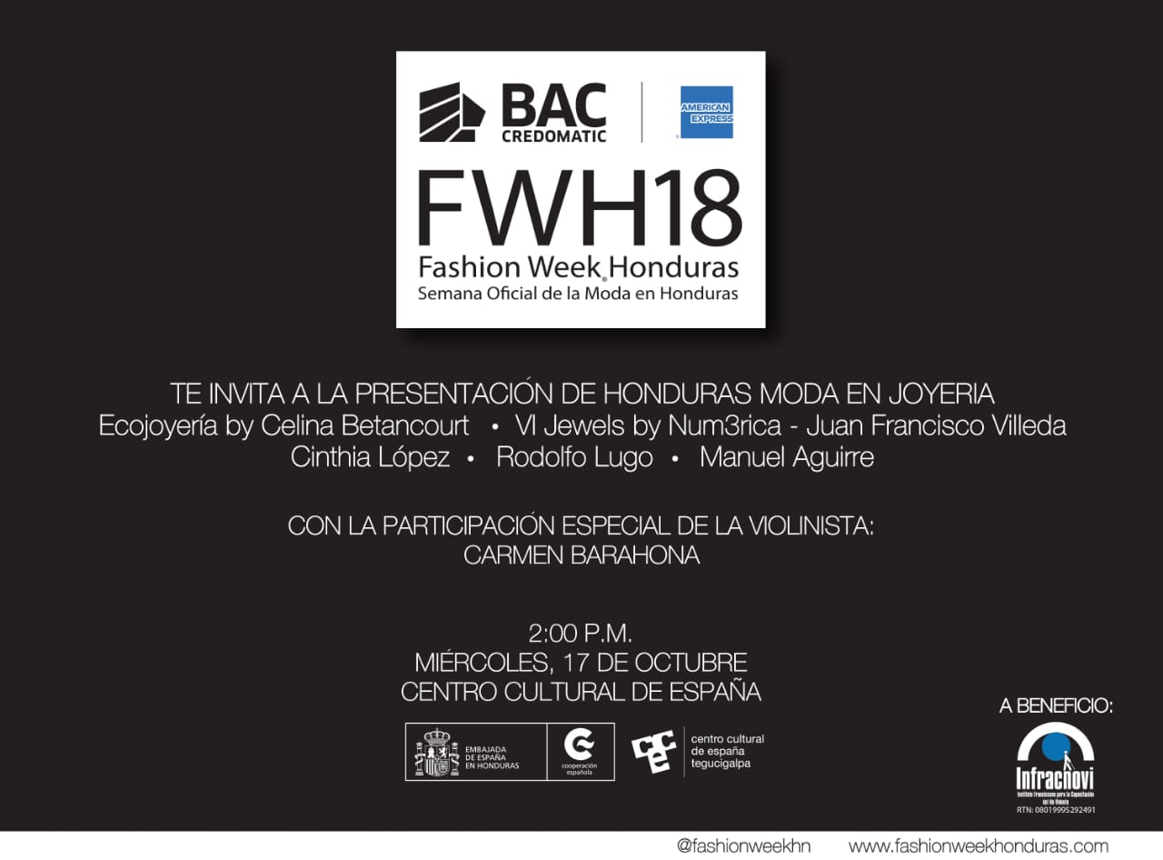 Exposicin Honduras moda en joyera