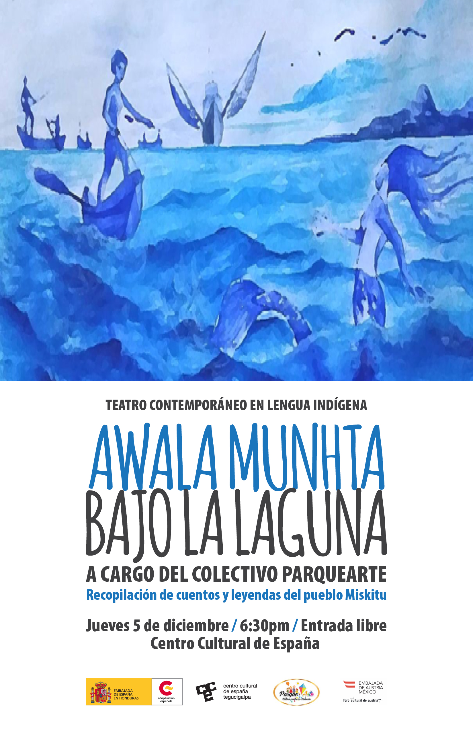 Awala munhta Bajo la laguna