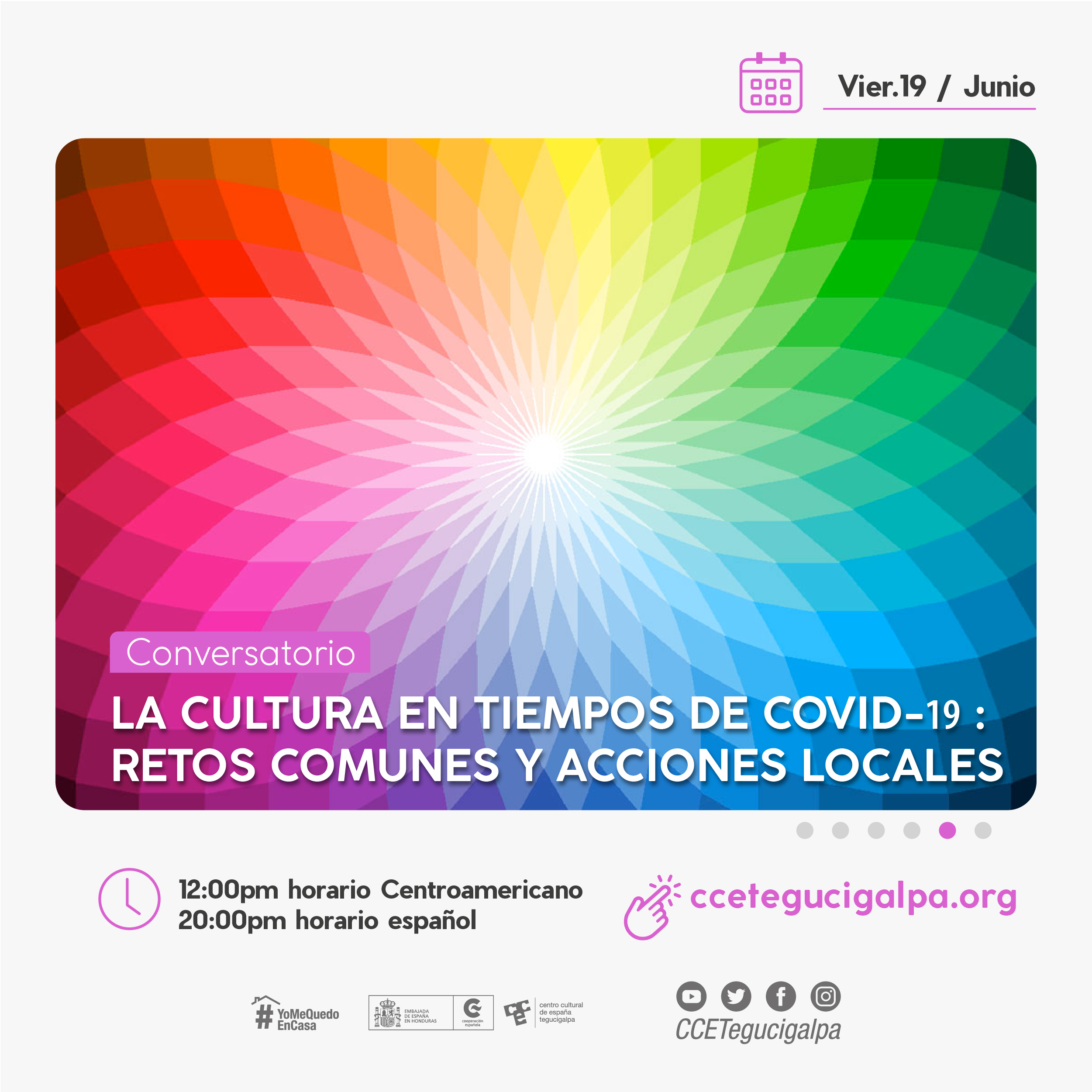Cultura en tiempos de COVID19 retos comunes y acciones locales