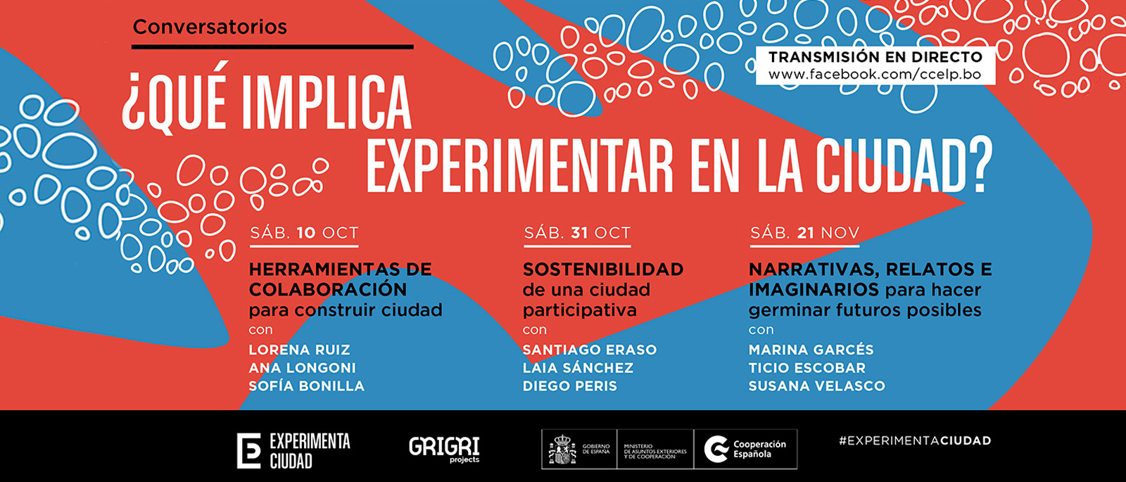 Conversatorios Qu implica experimentar en la ciudad