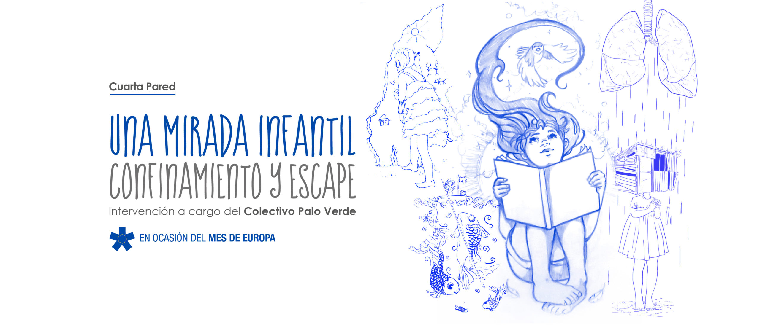 Una mirada infantil confinamiento y escape