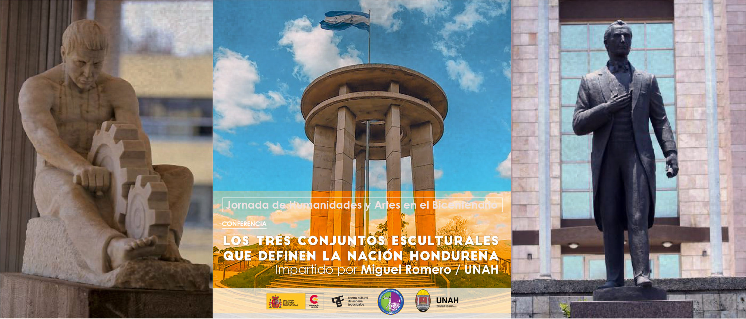 Los tres conjuntos esculturales que definen la nacin hondurea