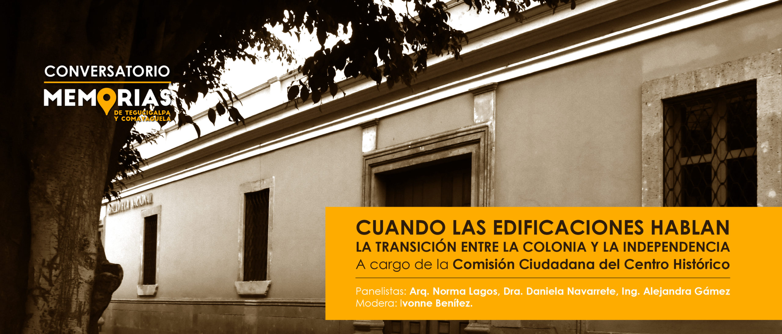 Conversatorio Cuando las edificaciones hablan la transicin entre la Colonia y la Independencia