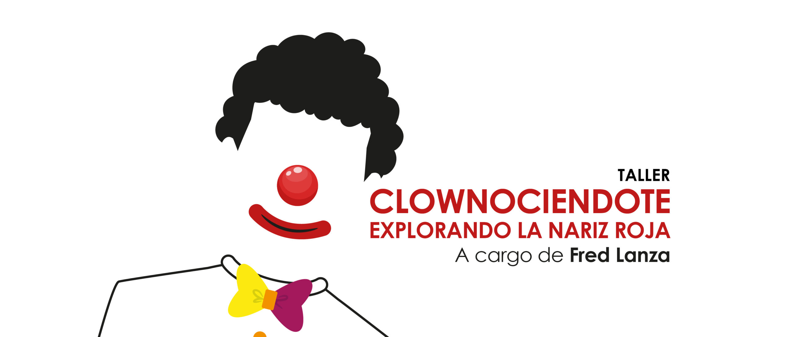 Clownocindote Explorando la nariz roja