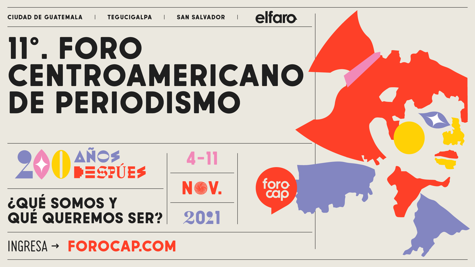 11 Foro Centroamericano de Periodismo