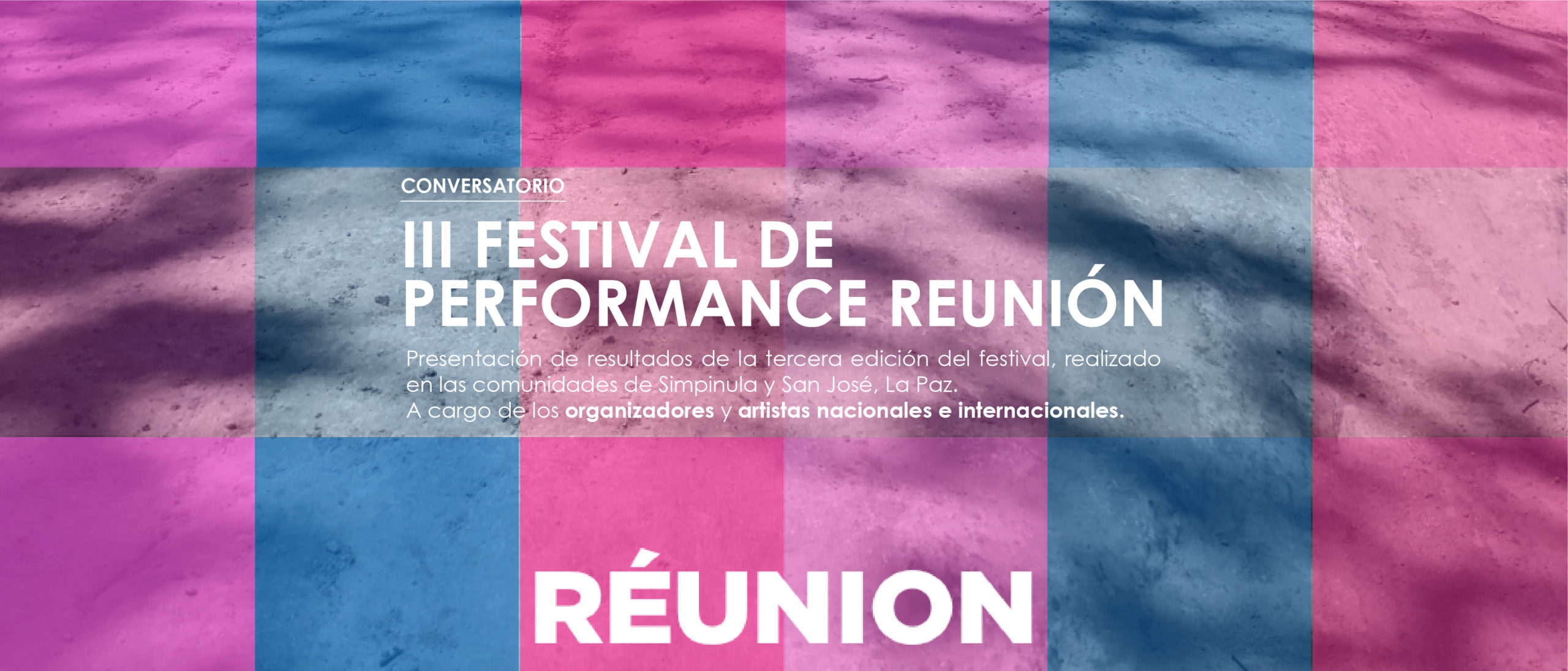 Conversatorio III Festival Performance La Reunin