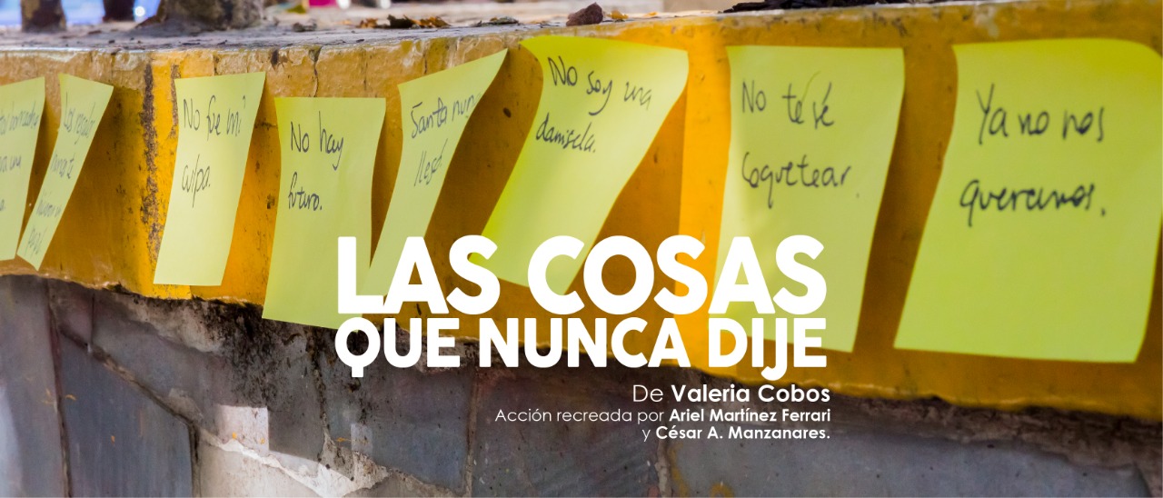 Recreacin del Performance Las cosas que nunca dije