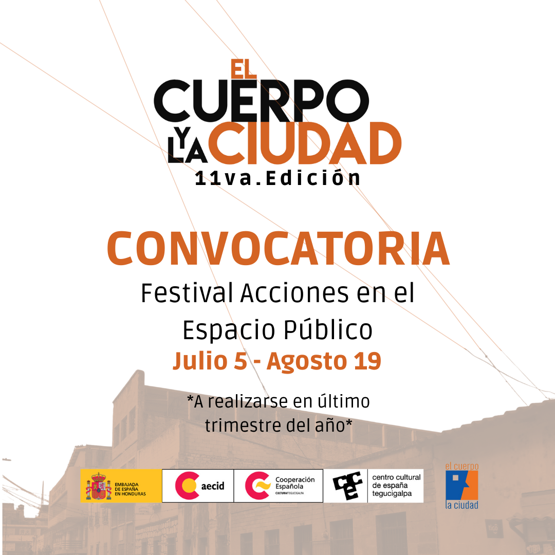 Convocatoria Festival Acciones en el Espacio Pblico