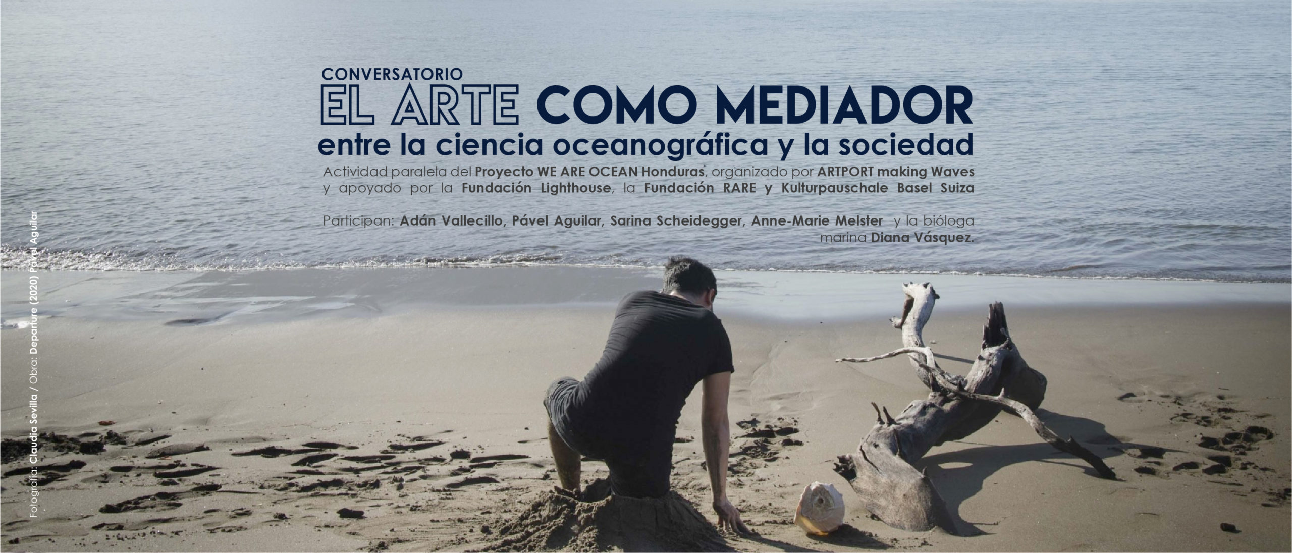 Conversatorio El arte como mediadora entre la ciencia oceanogrfica y la sociedad