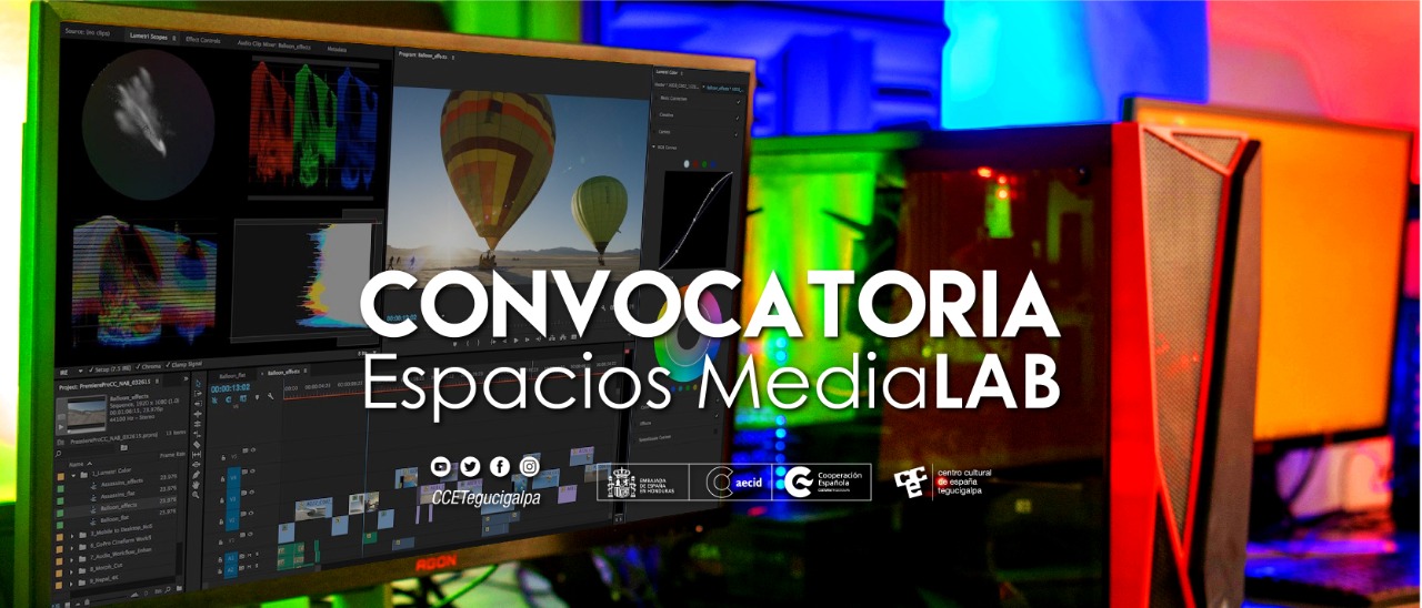 Convocatoria para el uso de los Espacios MediaLAB