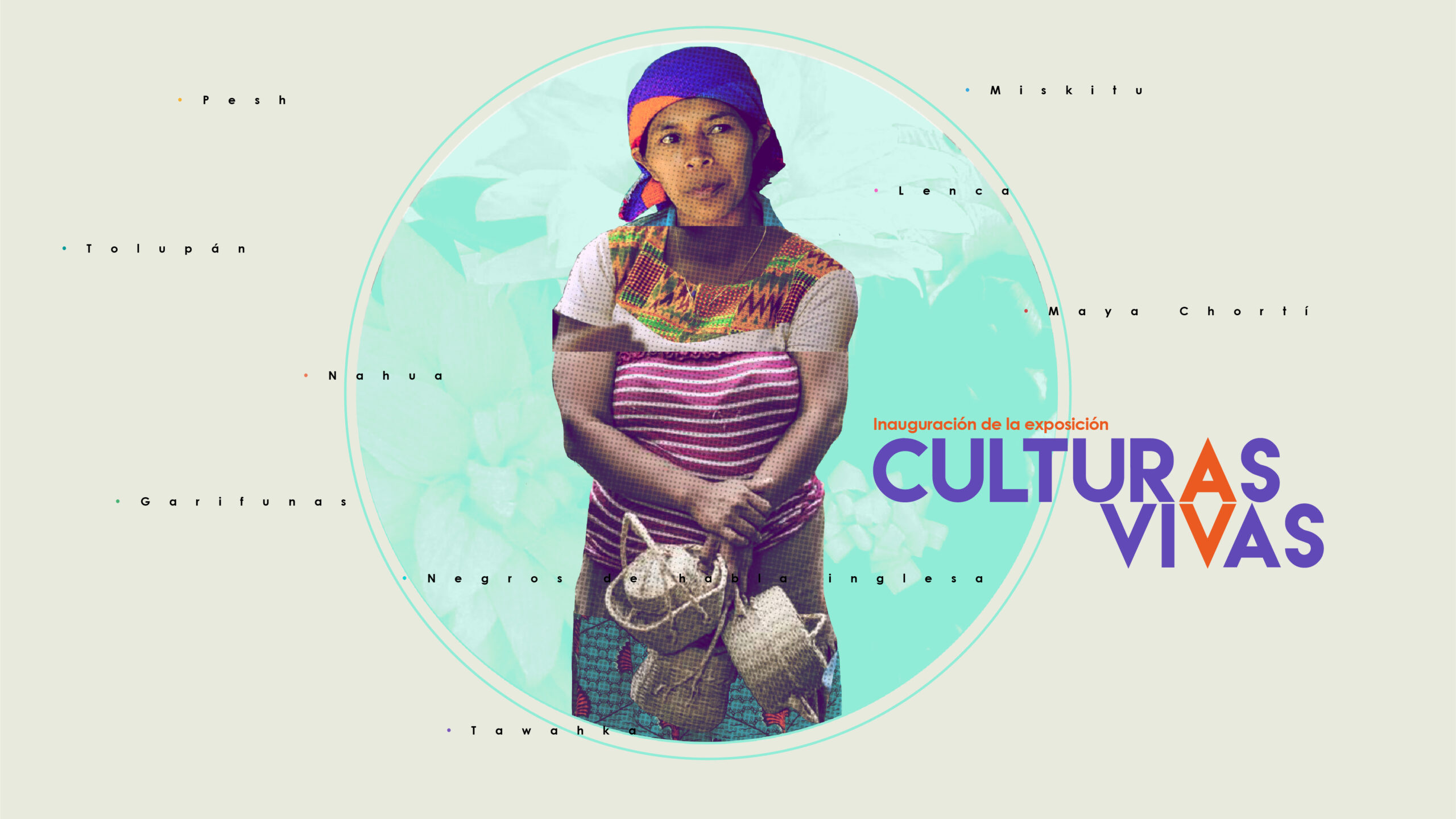 Apertura de la exposicin Culturas Vivas de Honduras