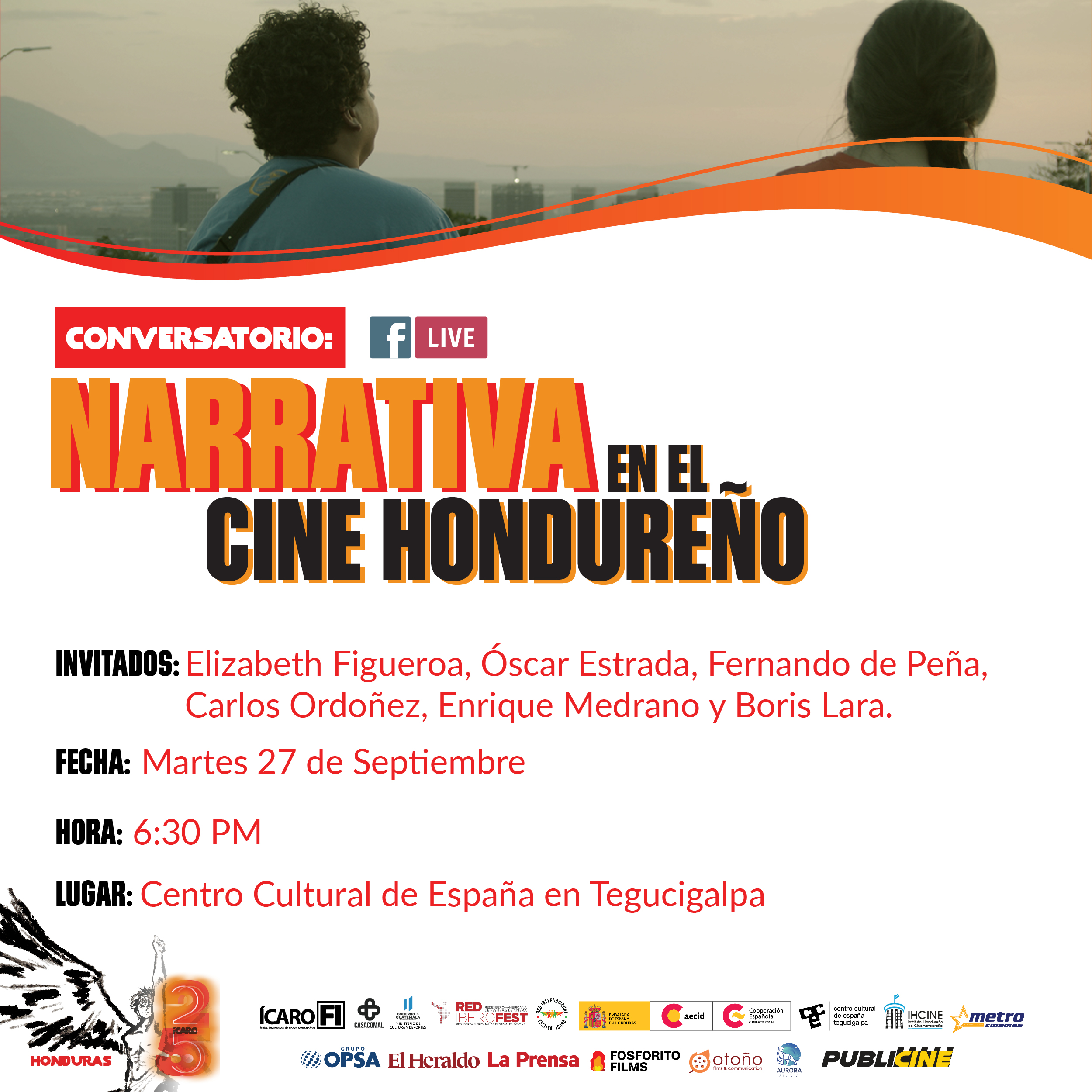 Conversatorio Narrativa en el cine hondureo