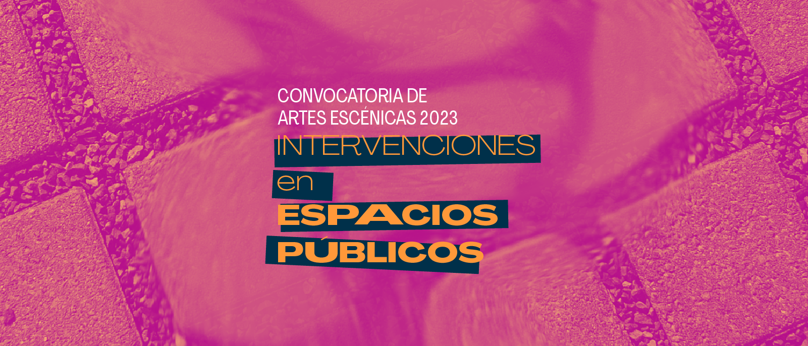 Convocatoria de Artes Escnicas 2023
