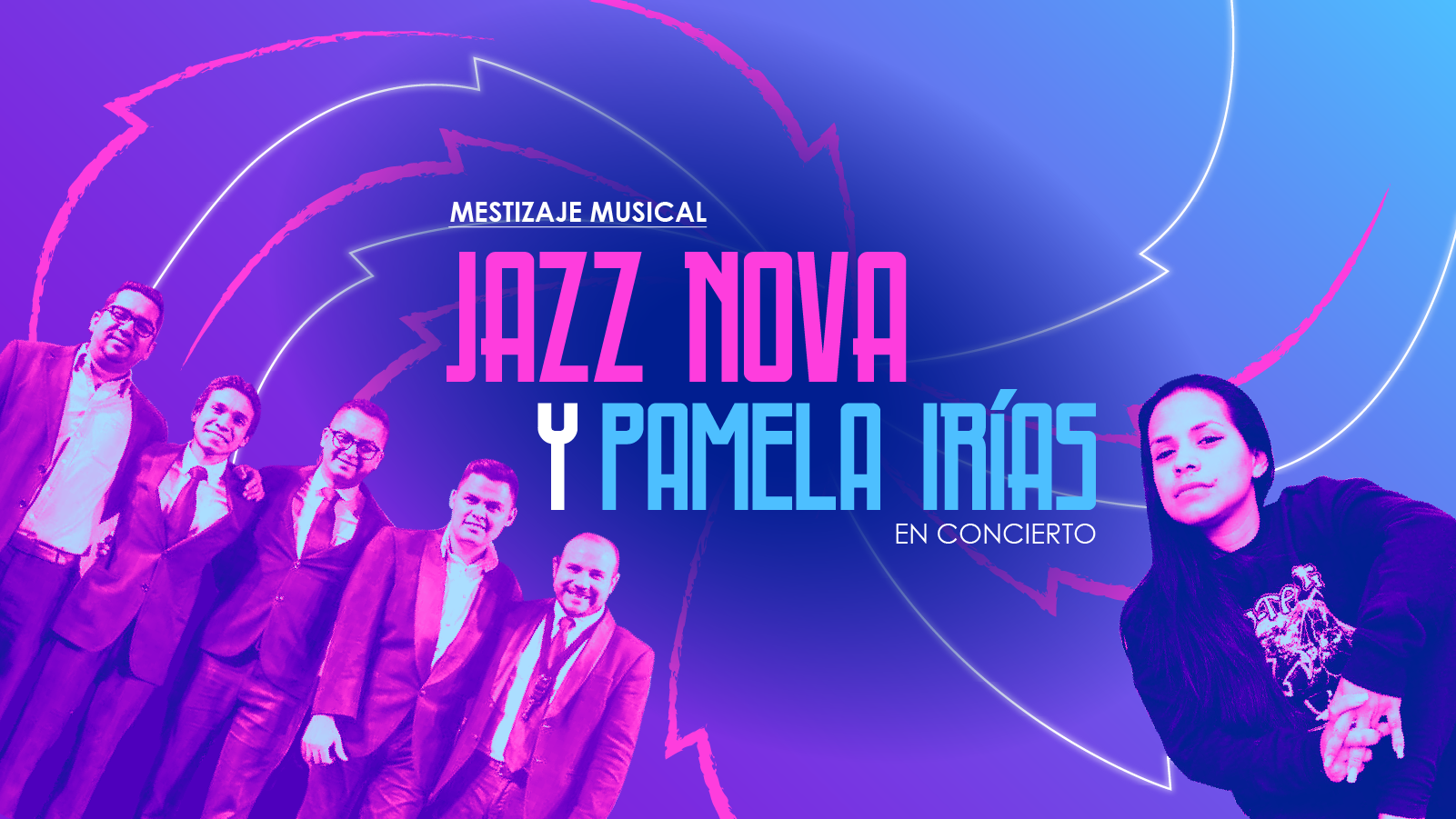Mestizaje Musical Jazz Nova y Pamela Iras en concierto