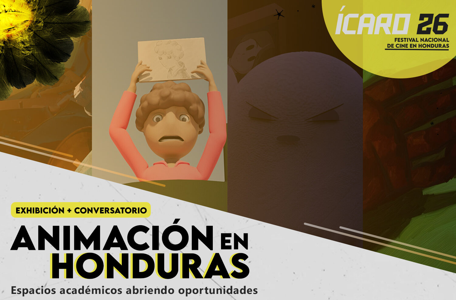 Exhibicin Cortometrajes Conversatorio Animacin en Honduras