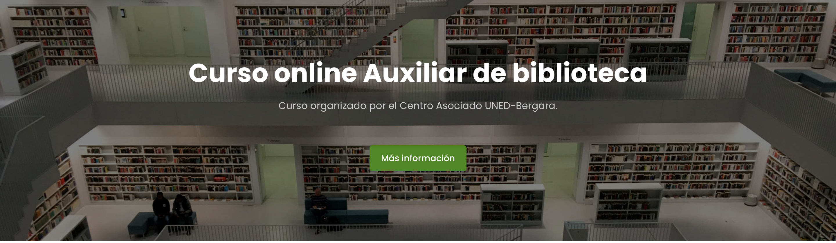 Auxiliar de biblioteca online