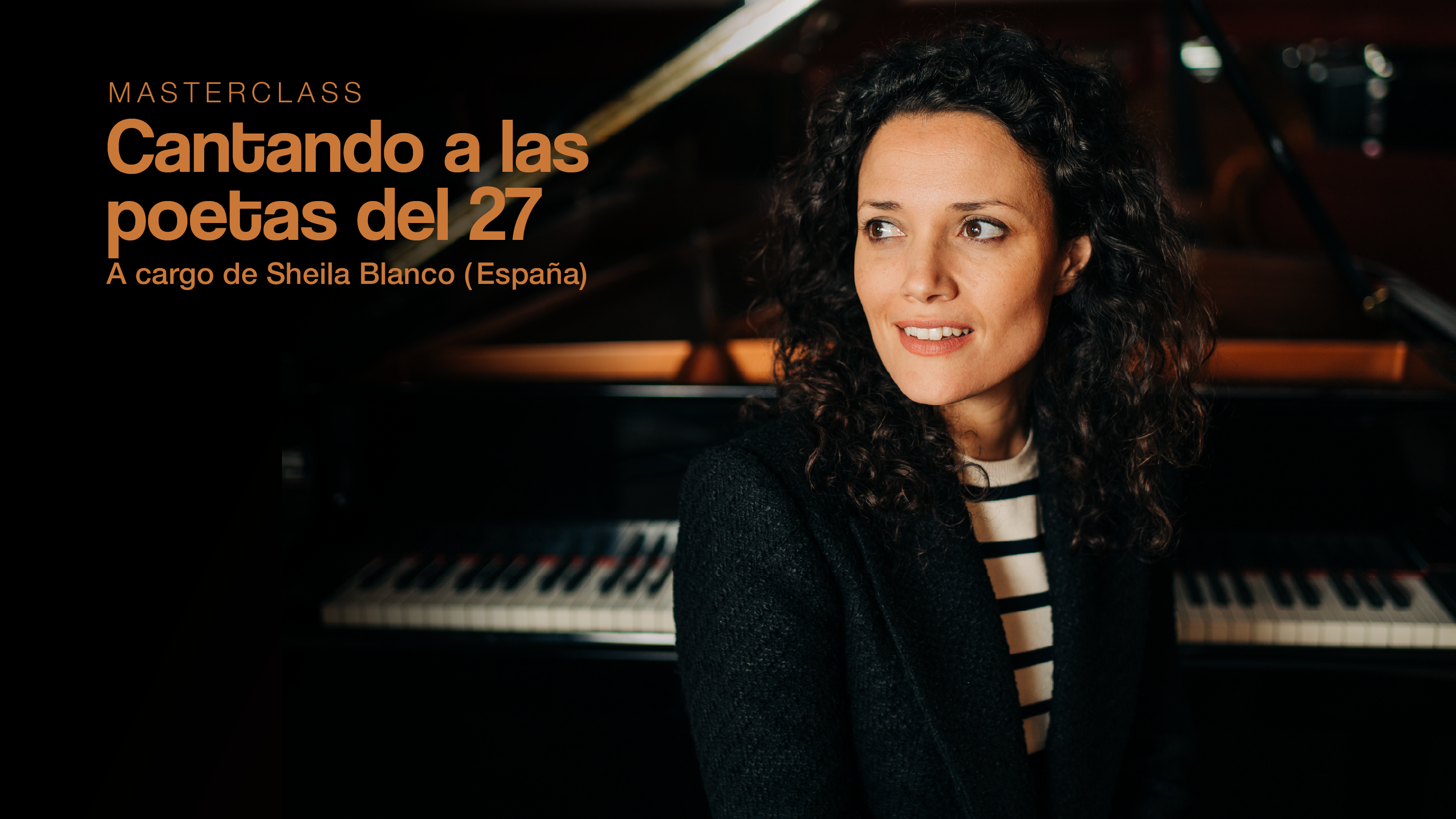 Masterclass Cantando a las poetas del 27