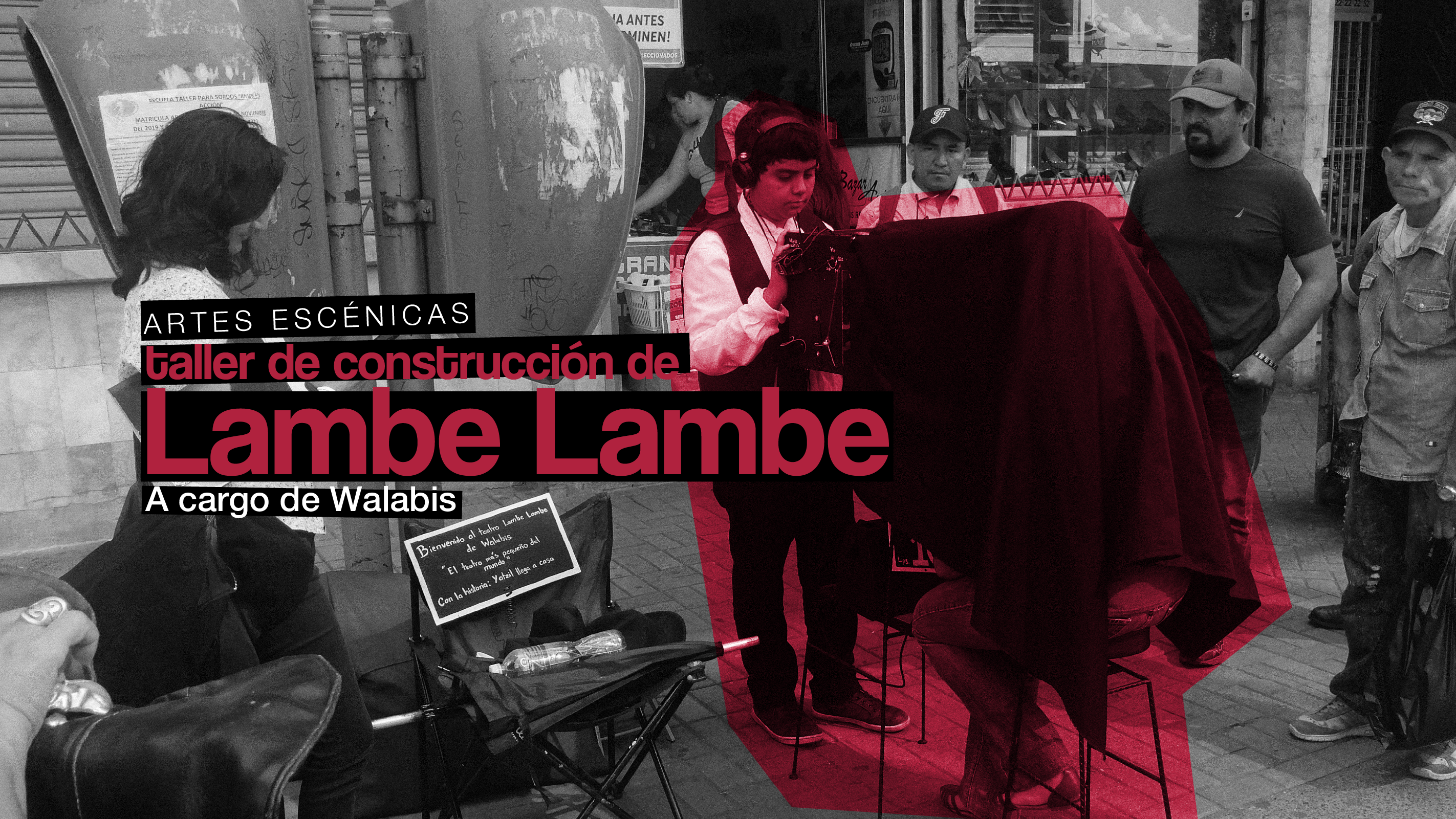 Taller construccin de Lambe Lambe