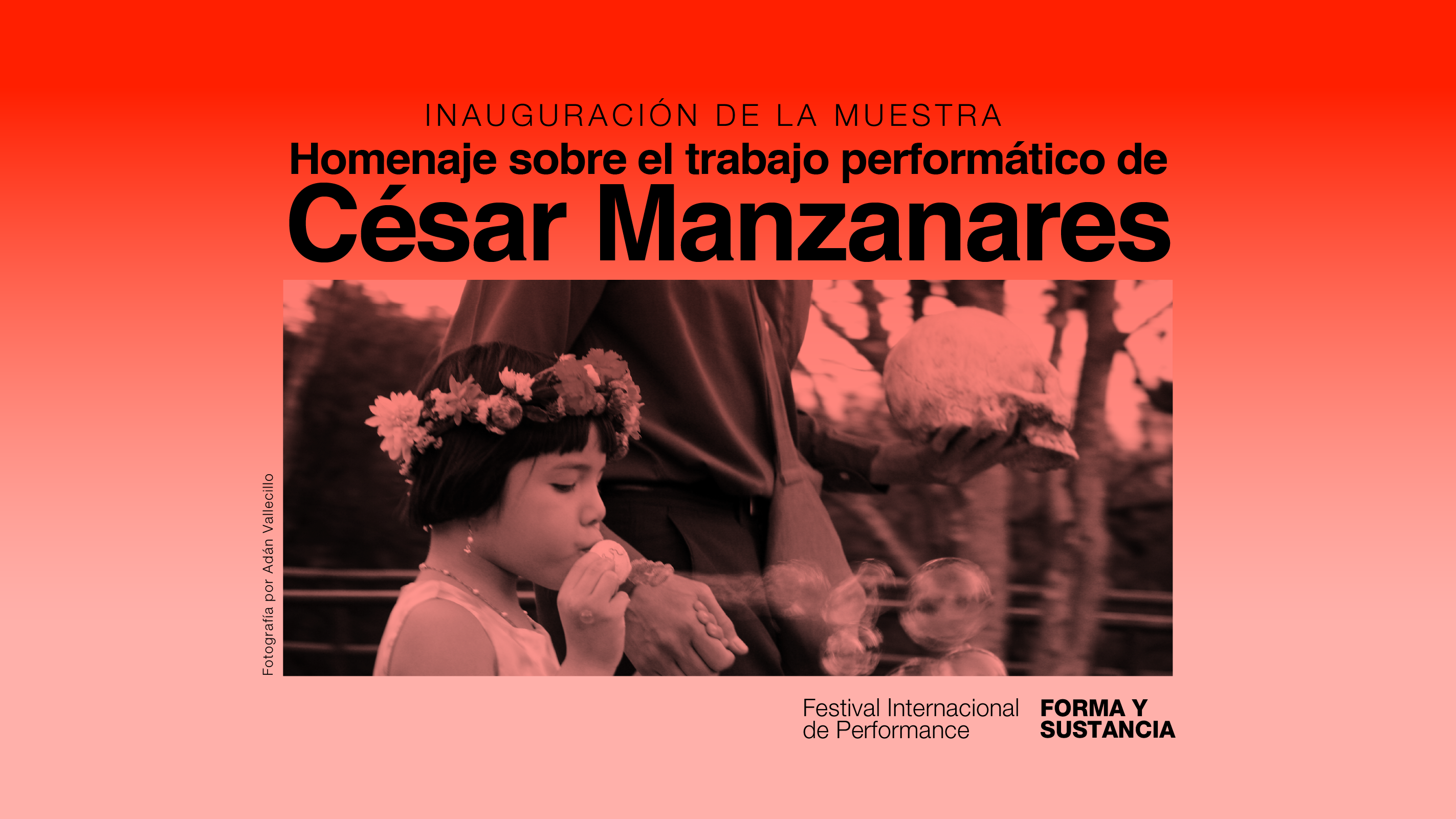 Inauguracin de la muestra homenaje sobre el trabajo performtico de Csar Manzanares