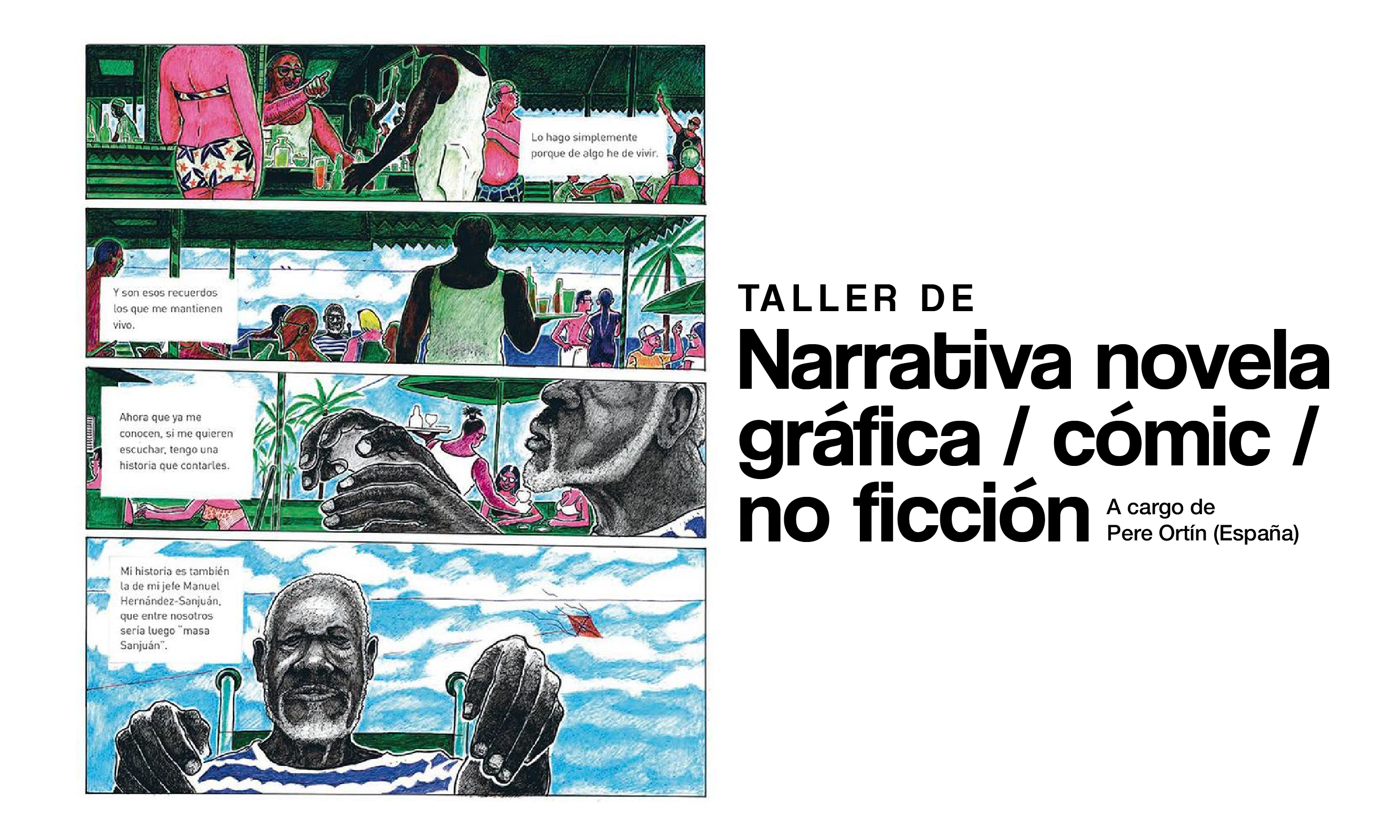 Taller Narrativa Novela Grfica Cmic no Ficcin