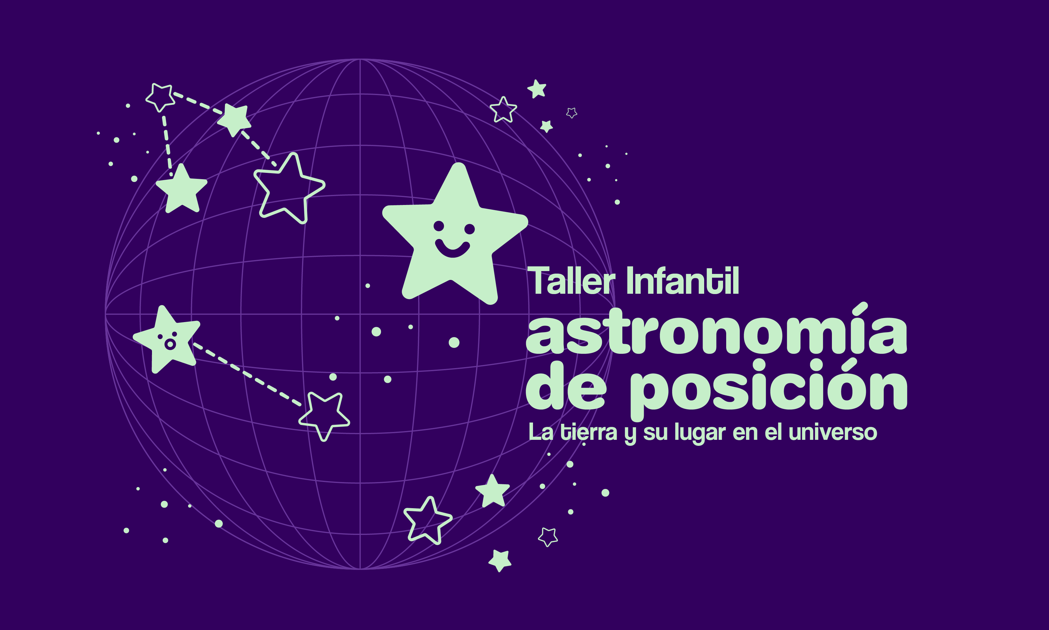 Taller infantil Astronoma de posicin el planeta tierra y sus satlites