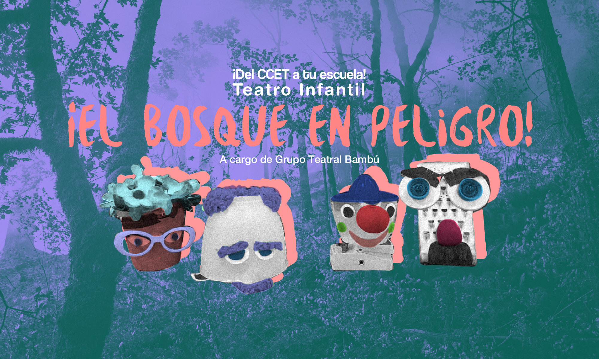 Teatro infantil El bosque en peligro