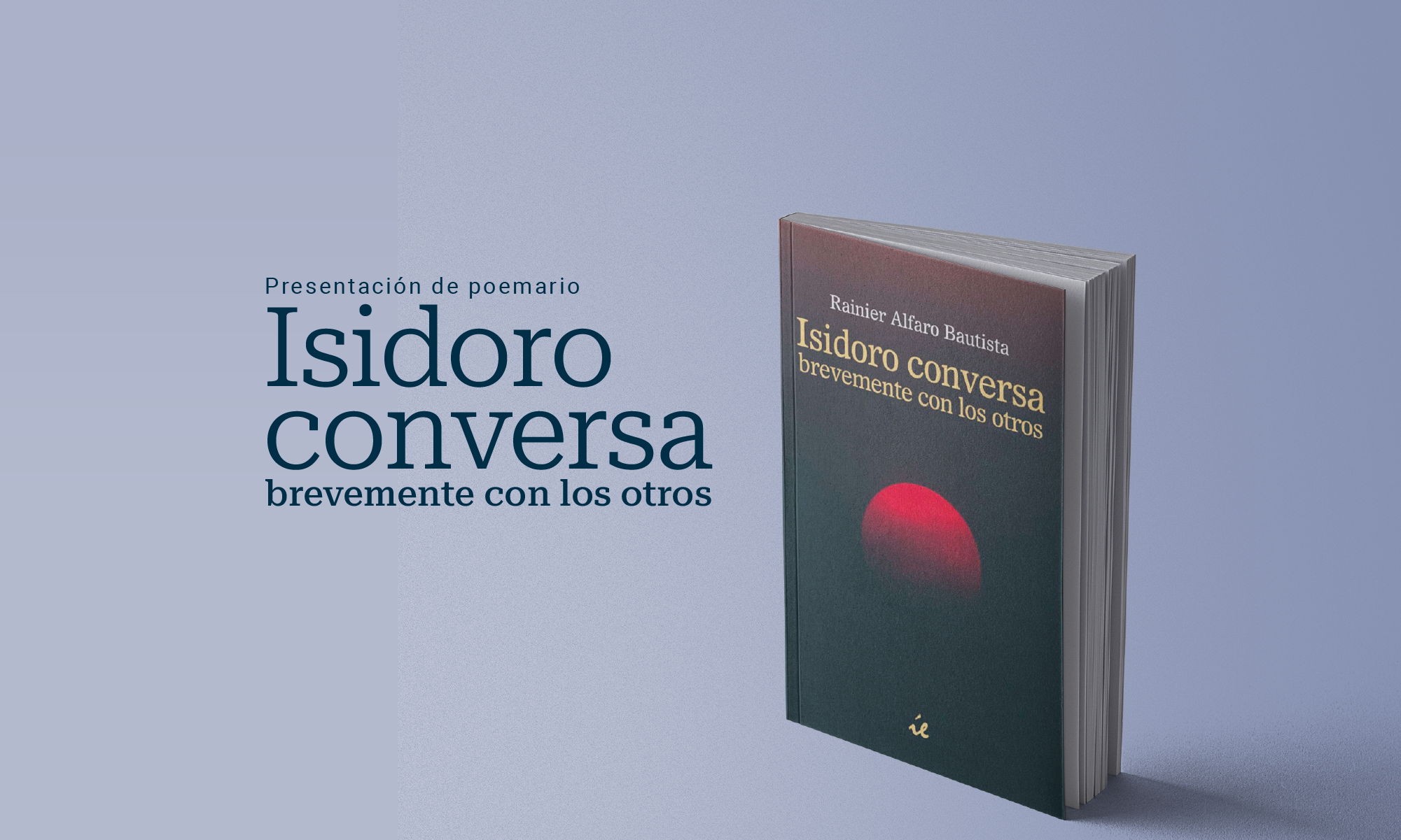 Isidoro conversa brevemente con otros