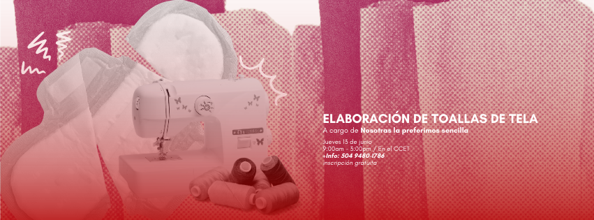 Taller de elaboracin de toallas sanitarias de tela