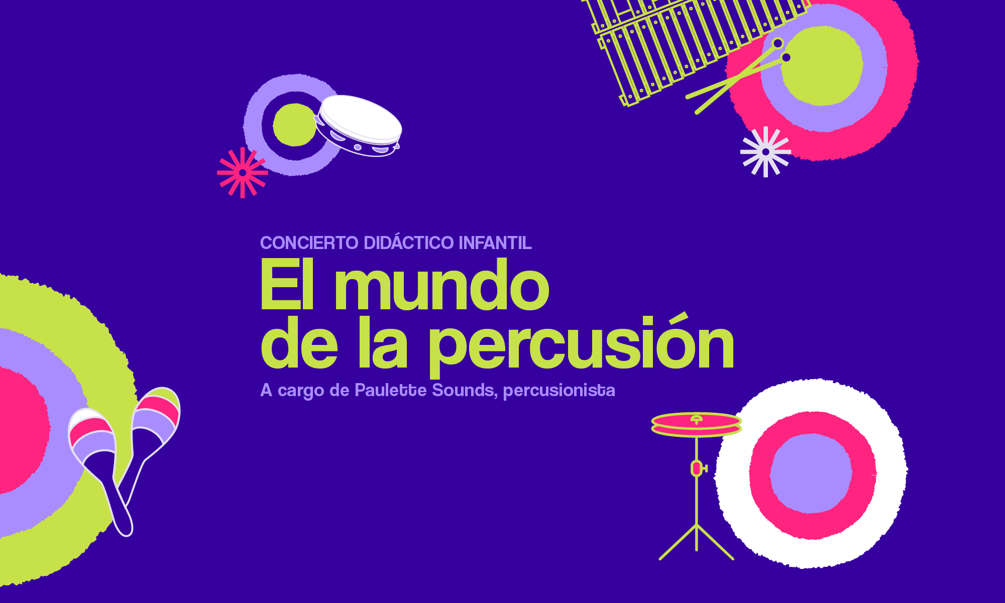 Concierto didctico infantil El mundo de la percusin