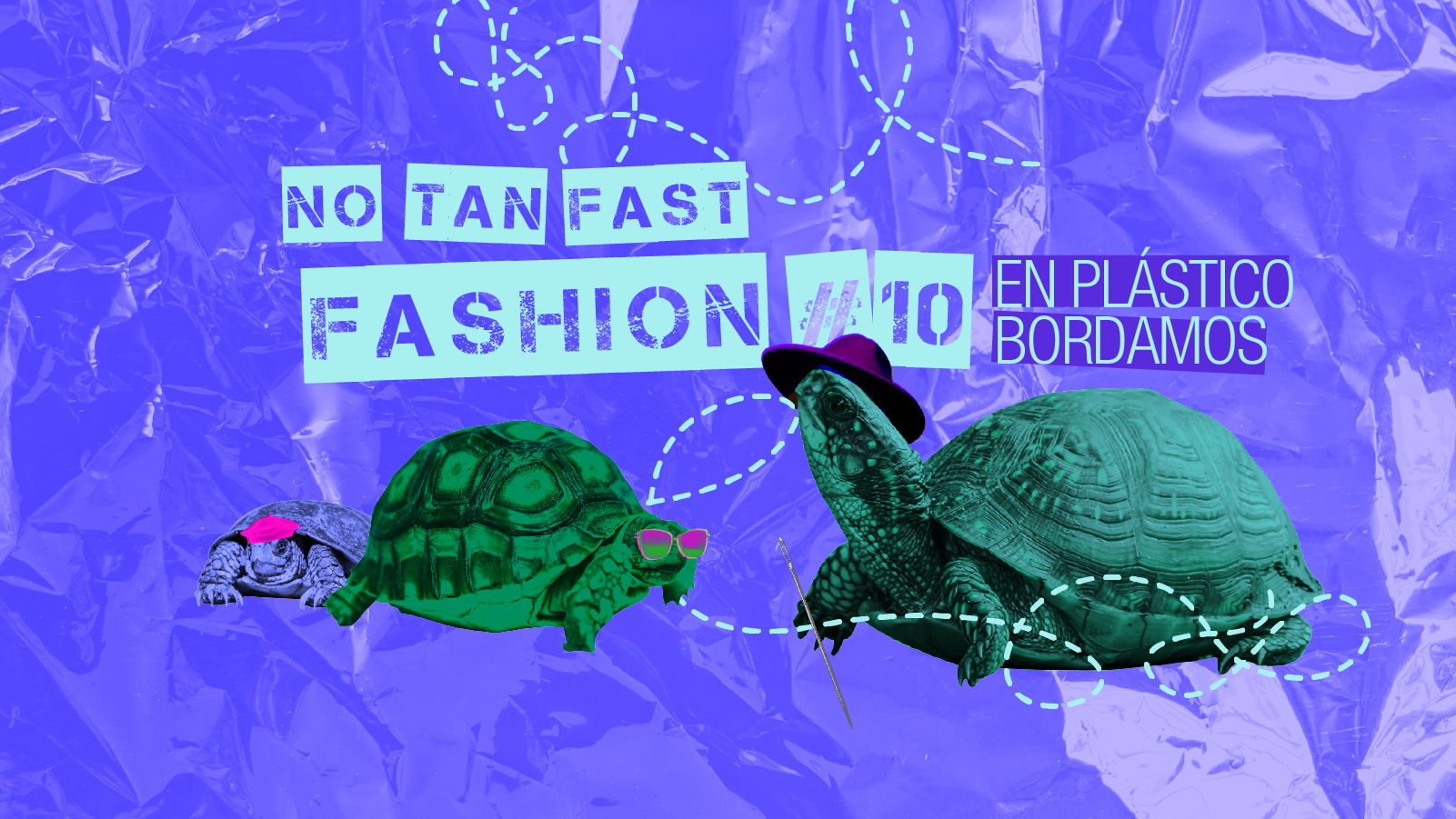 No tan Fast Fashion 10 En plstico bordamos