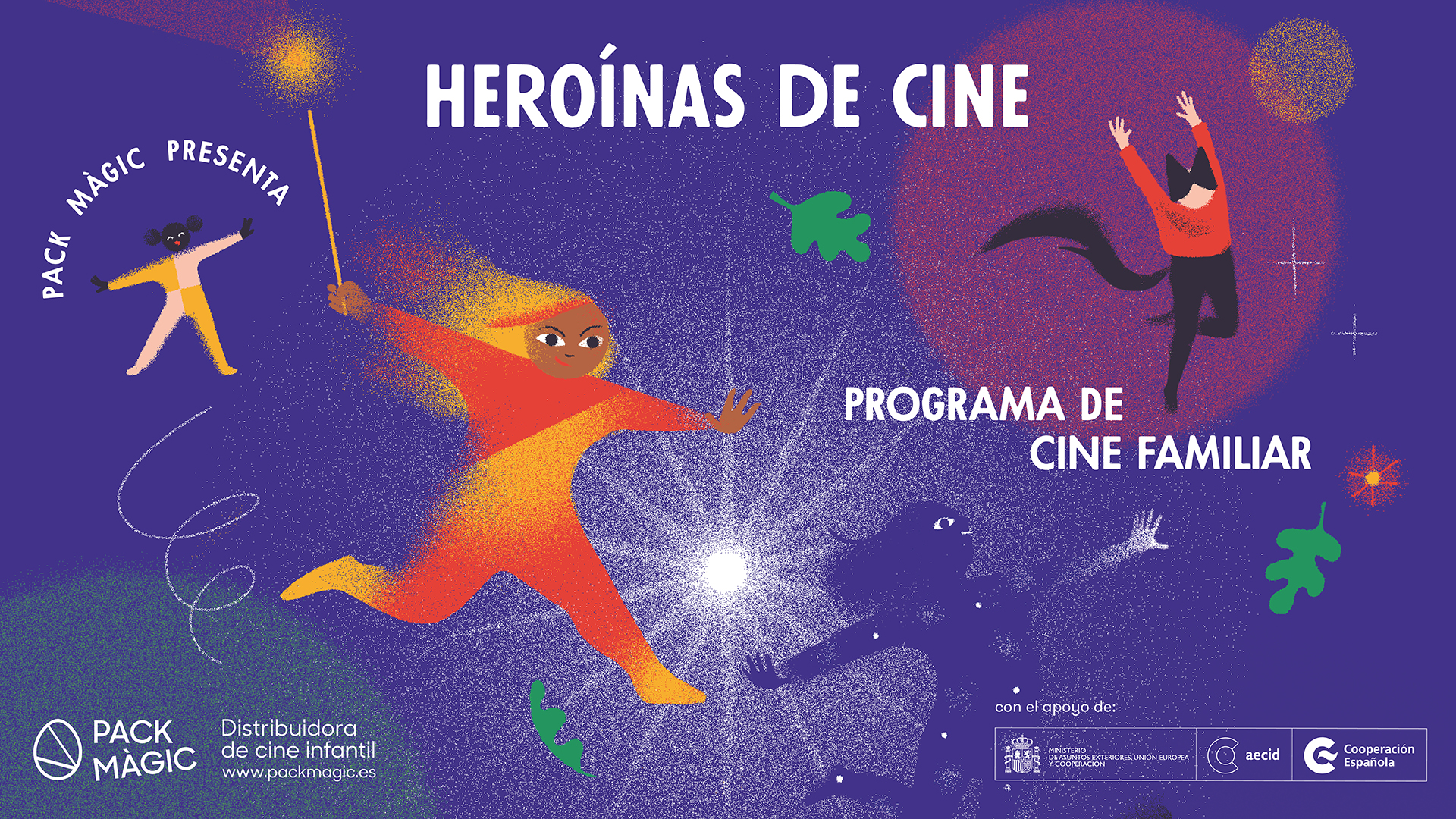 Cine infantil Heronas de cine
