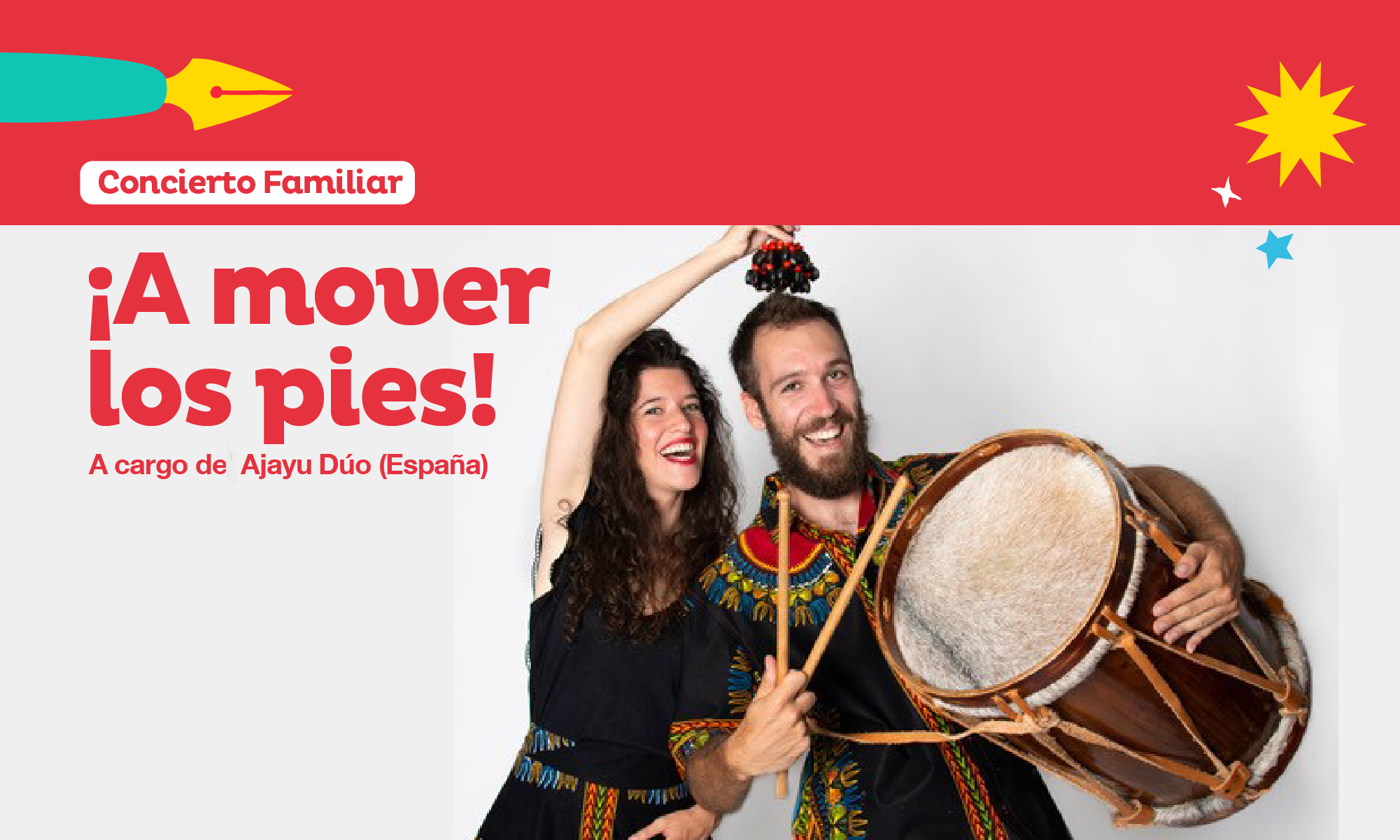 A mover los pies Concierto familiar