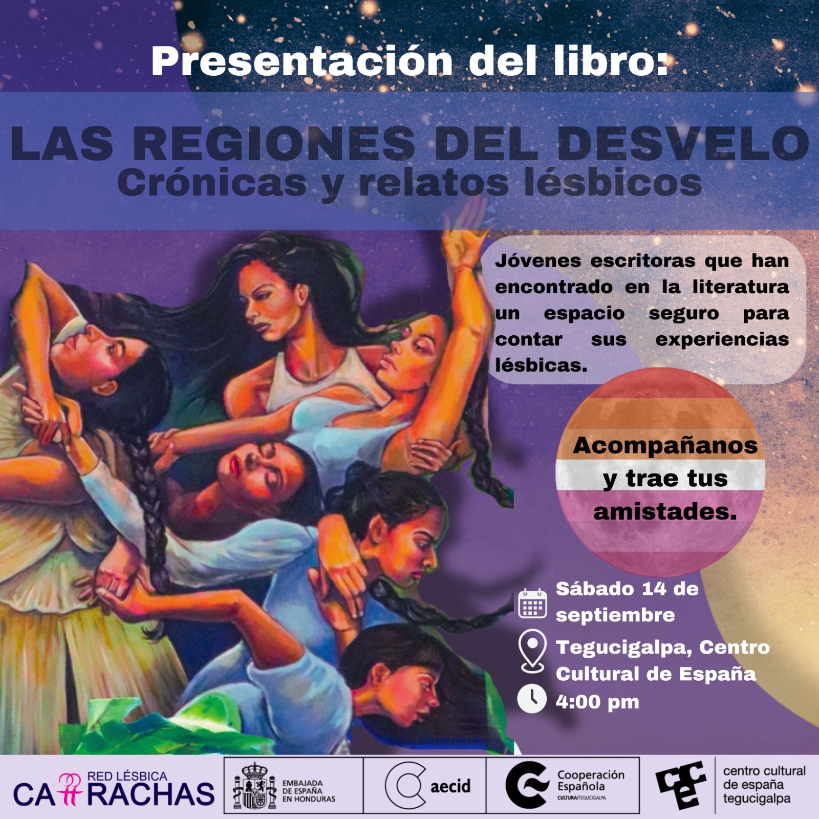 Presentacin del libro Las Regiones del Desvelo Crnicas y Relatos Lsbicos
