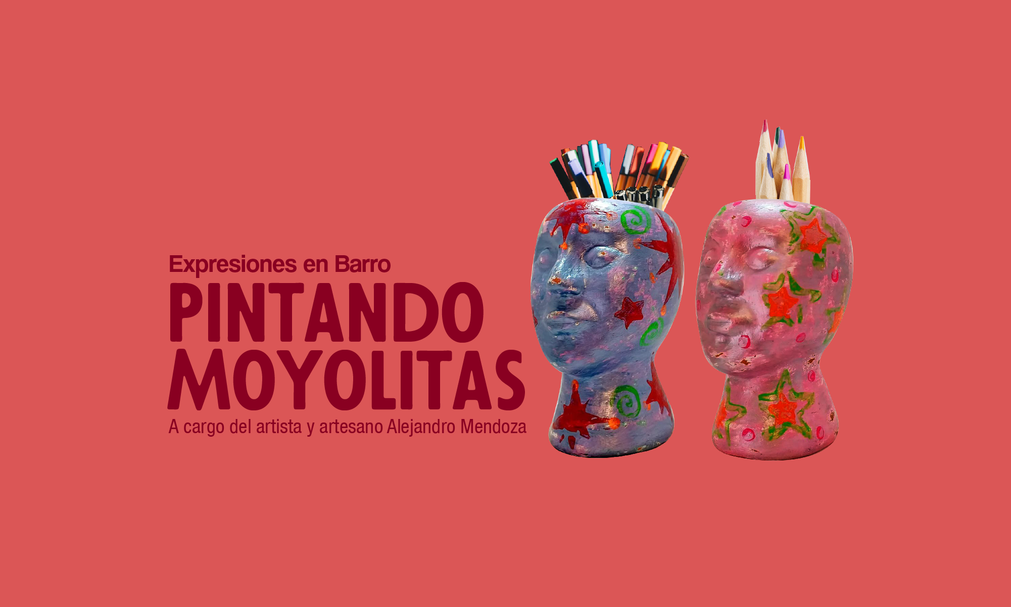 Expresiones en Barro Pintando Moyolitas