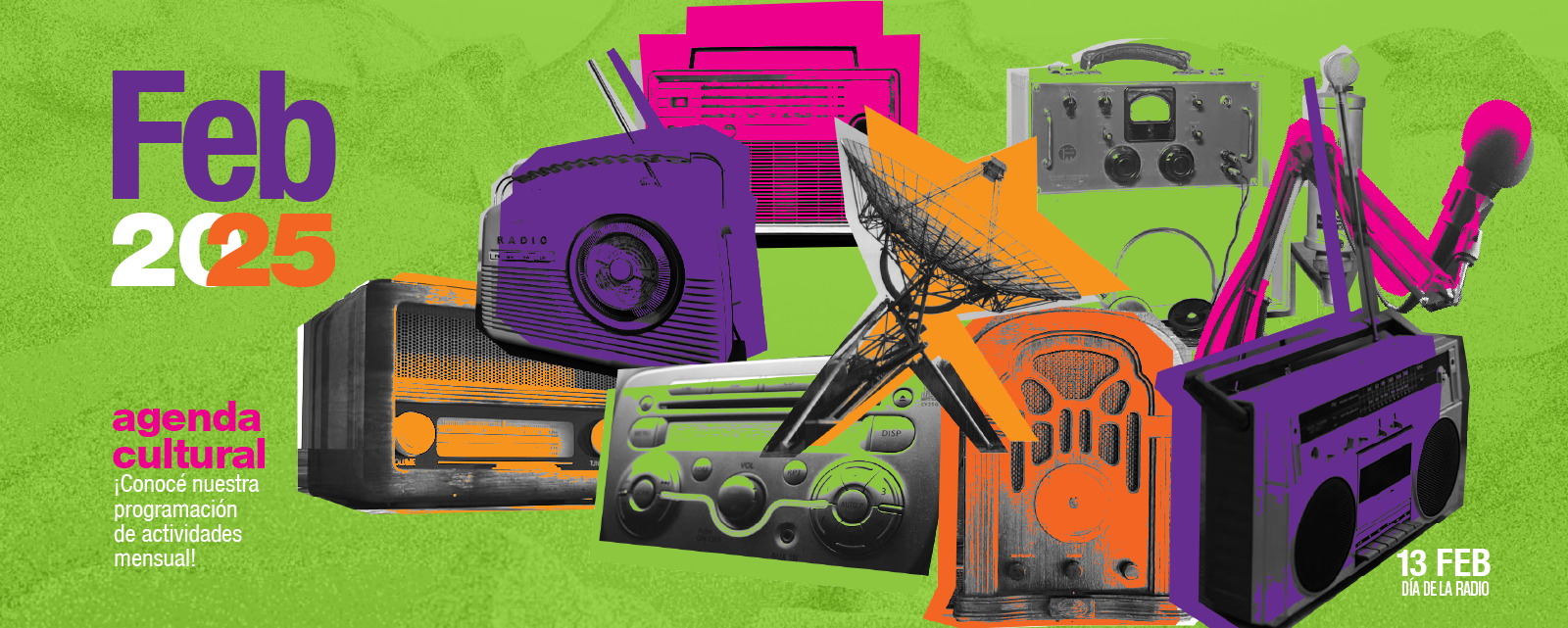 Conoc nuestra agenda cultural para febrero 2025