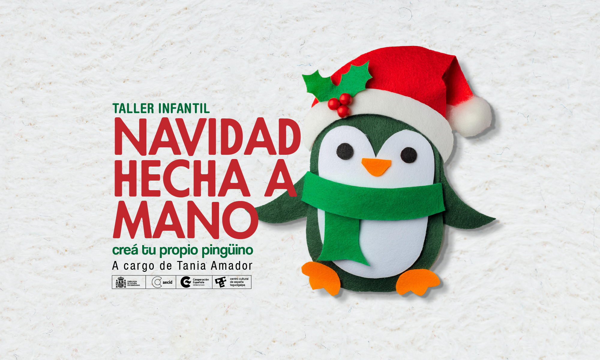 Taller Infantil Navidad Hecha a Mano