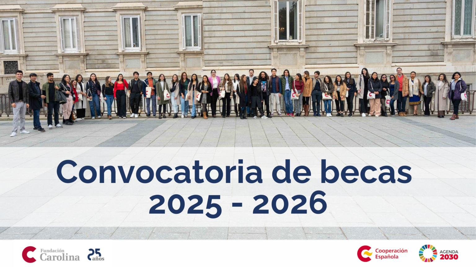 Abierta la convocatoria de becas de la Fundacin Carolina 20252026