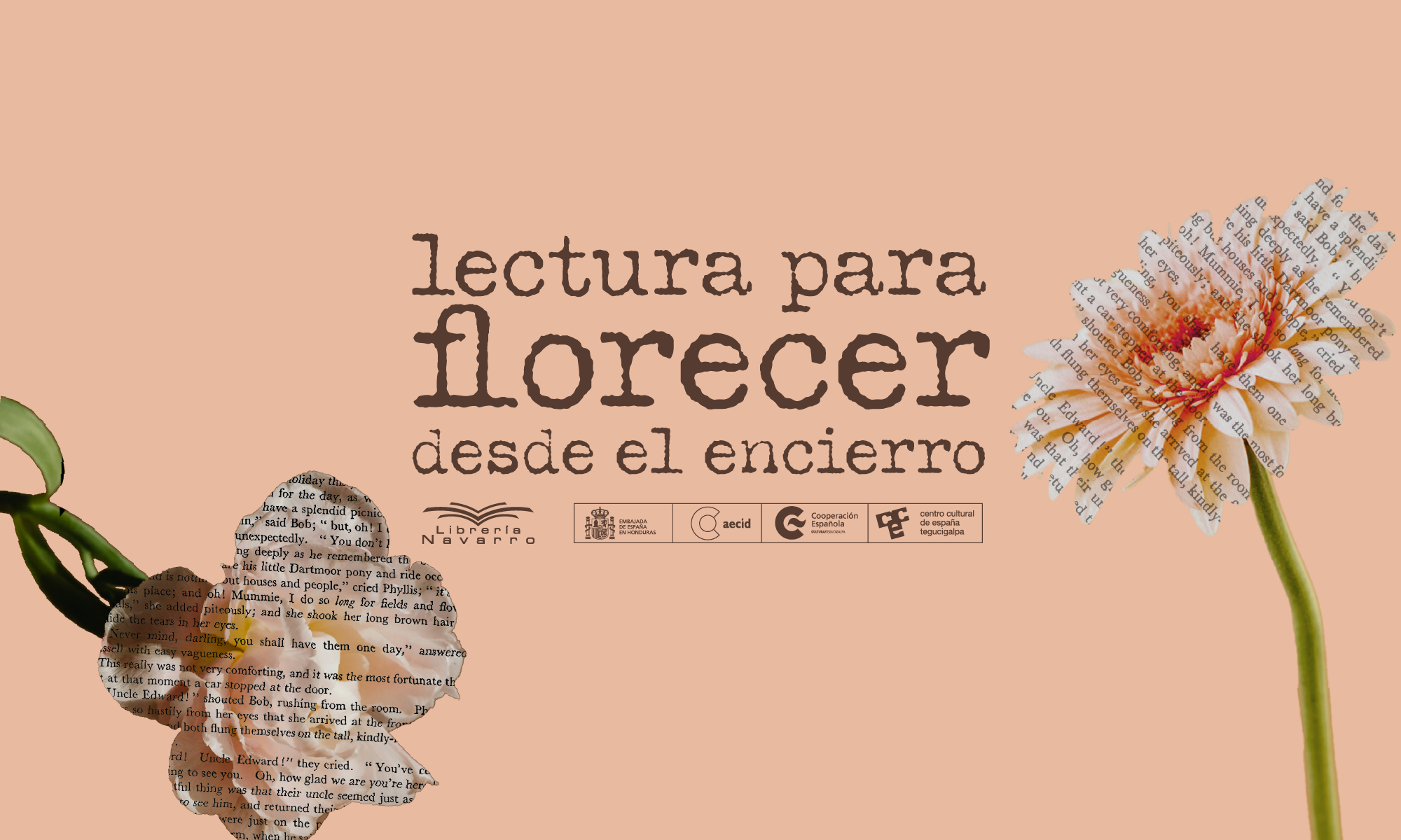 Lectura Para Florecer Desde el Encierro Una jornada cultural