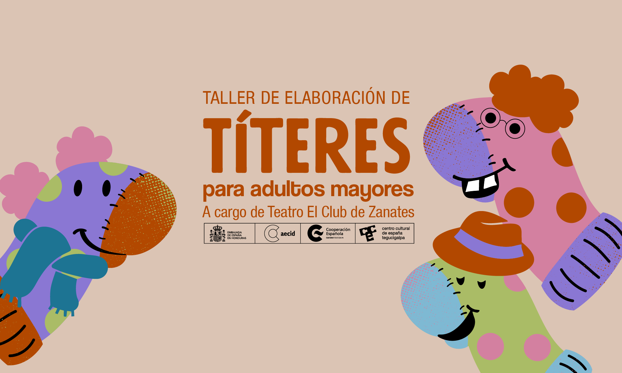 Taller de tteres para adultos mayores