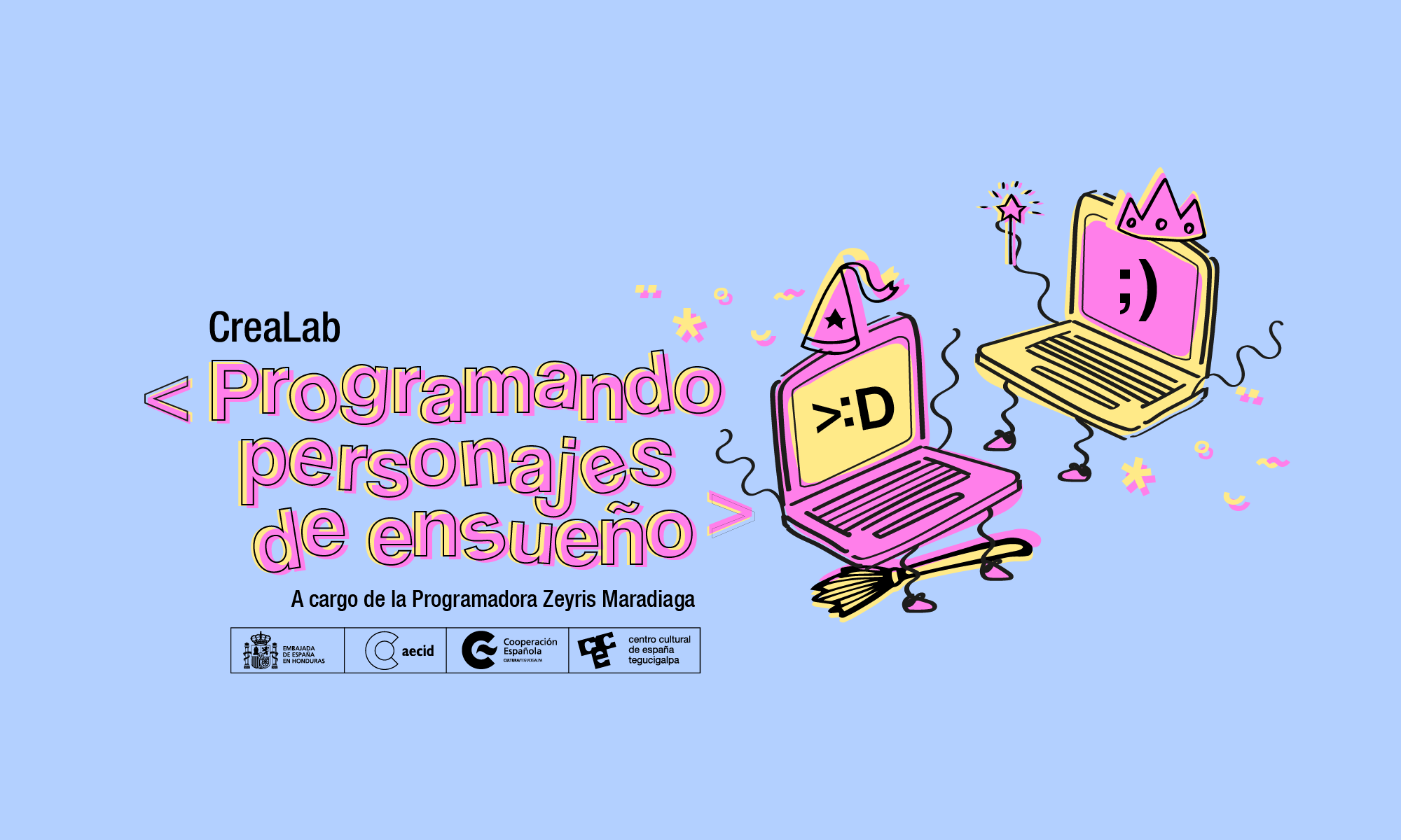 Taller infantil Programando personajes de ensueo