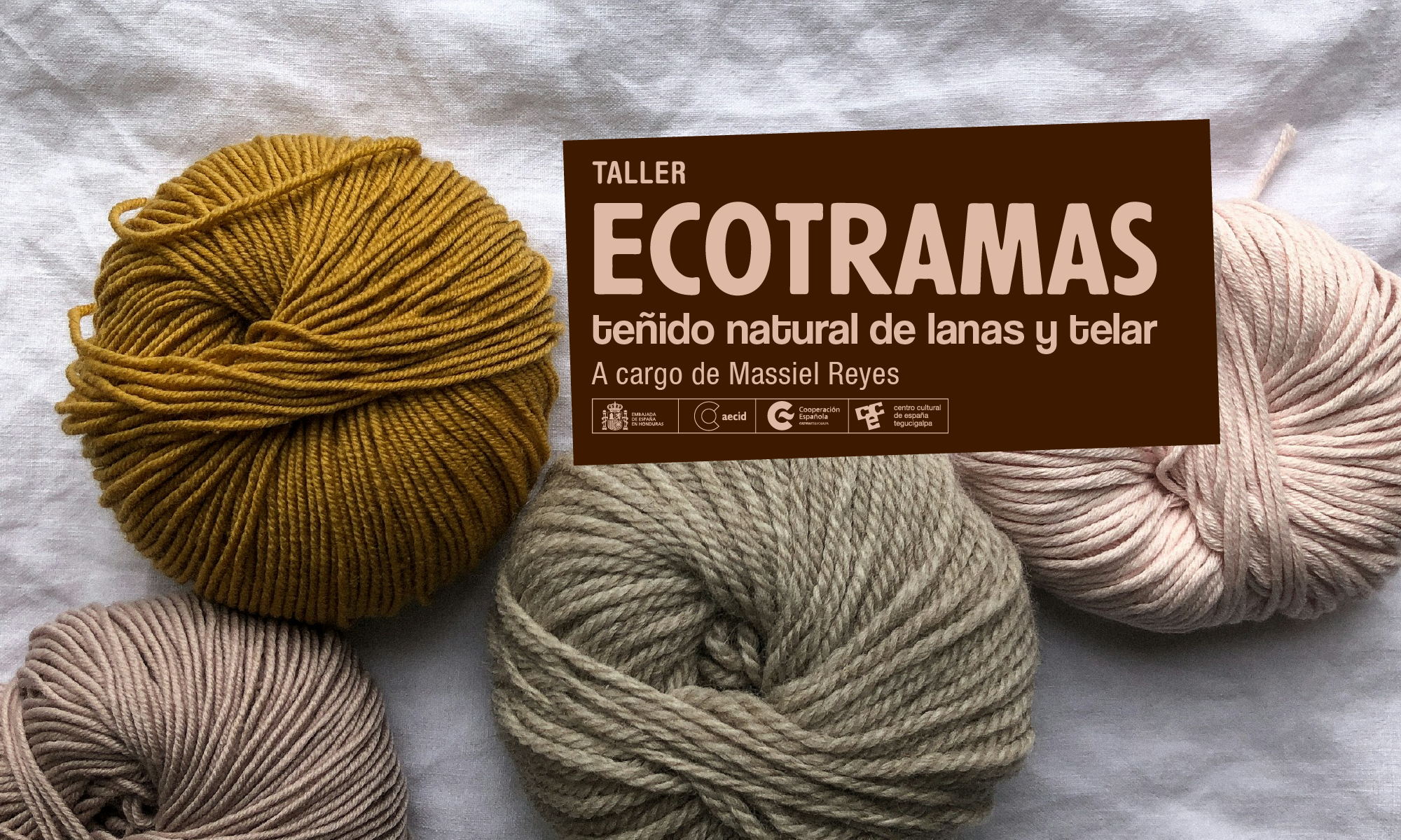 EcoTramas Taller de Teido Natural y Tejido en Telar
