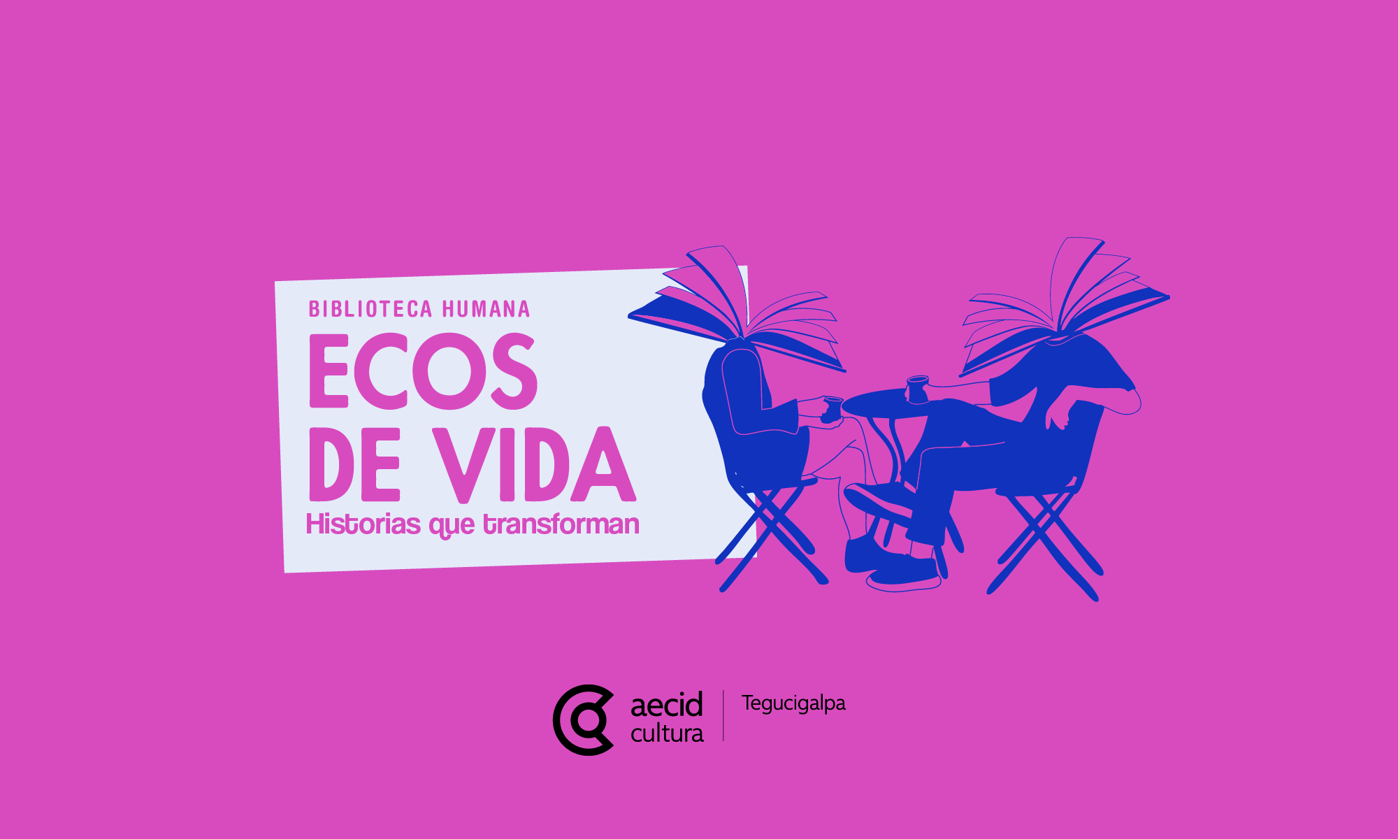 Portada Biblioteca humana: Ecos de vida 'Historias que transforman'